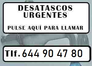 Desatascos Valencia Urgentes